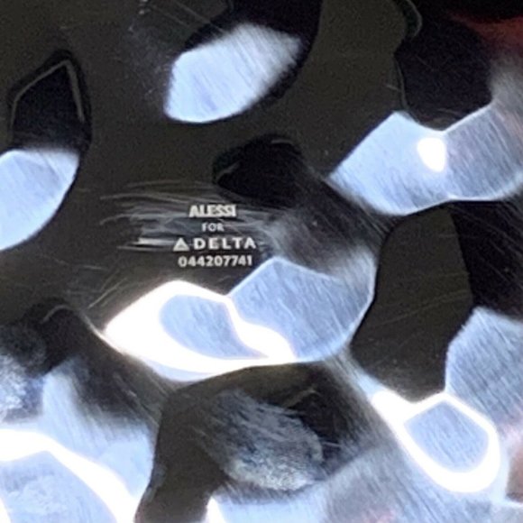 Alessi for Delta Stainless Steel Chrome Plates 4 - Picture 7 of 7